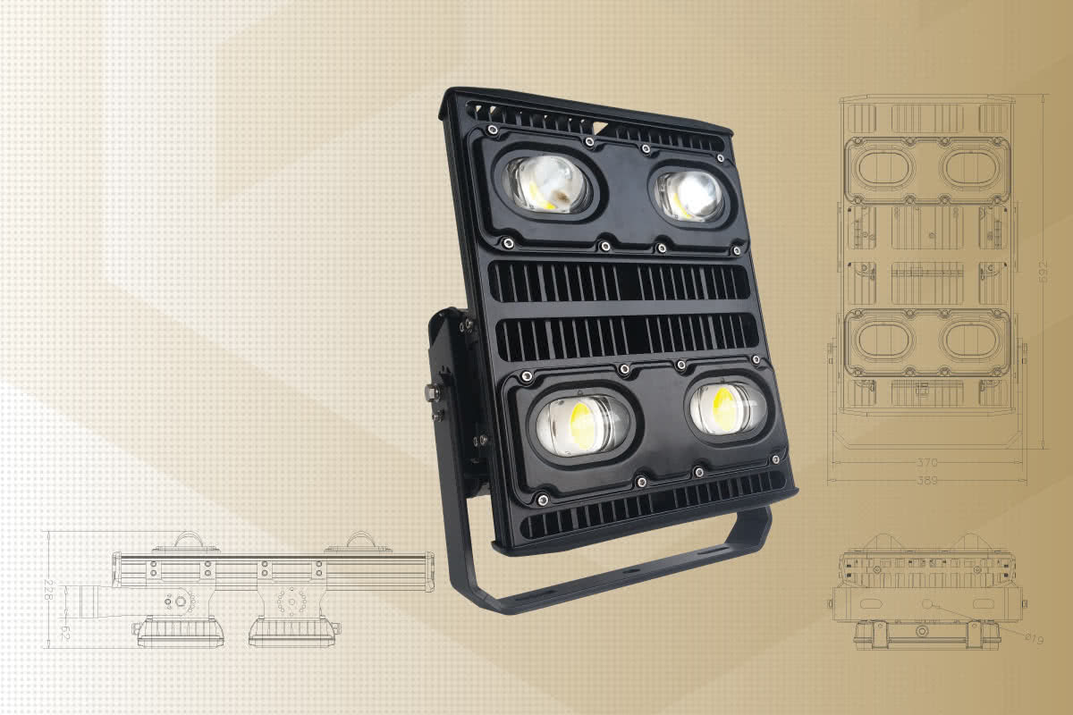 Mining LED flood lights