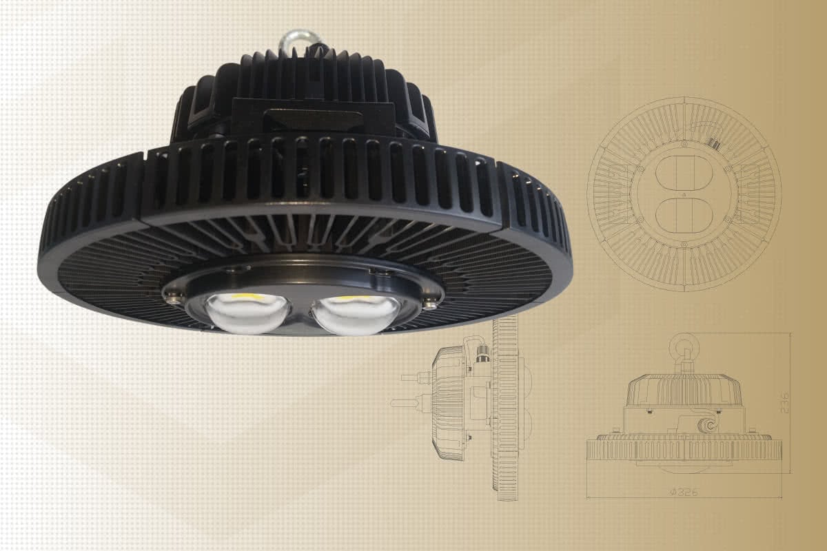High bay LED light