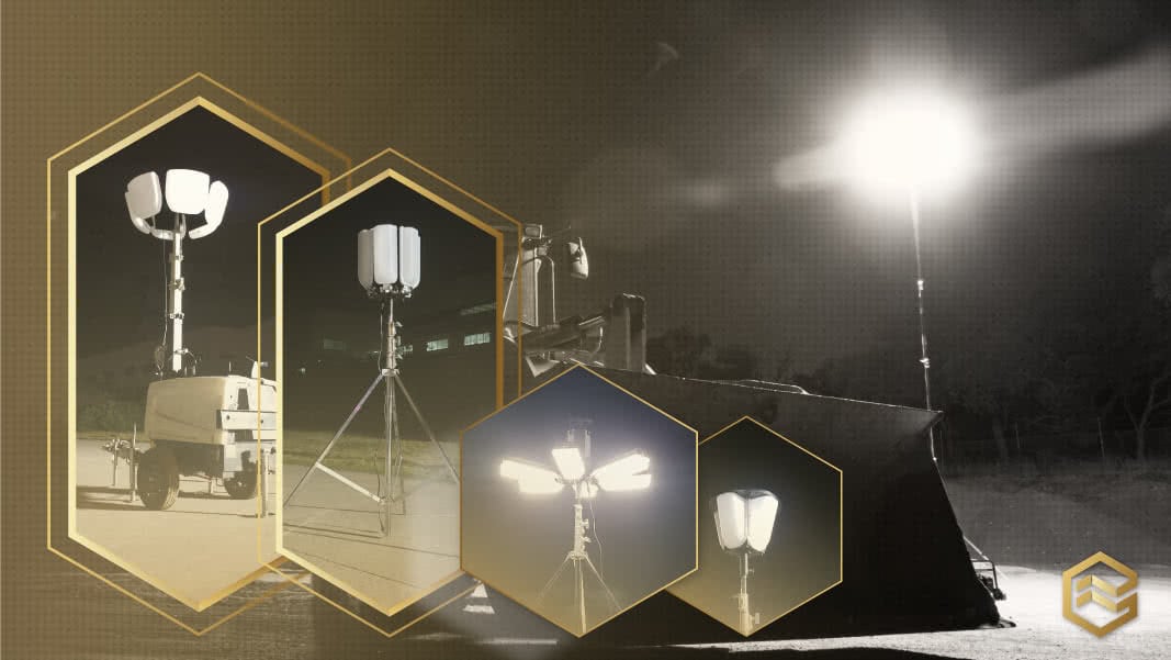LED lights for commercial site