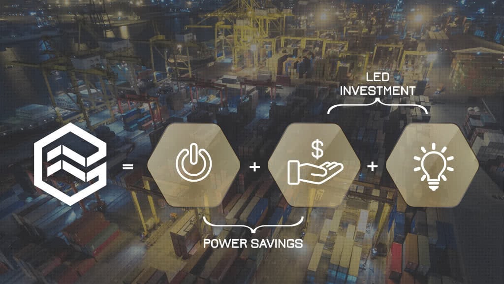 Industrial LED lighting reliability.